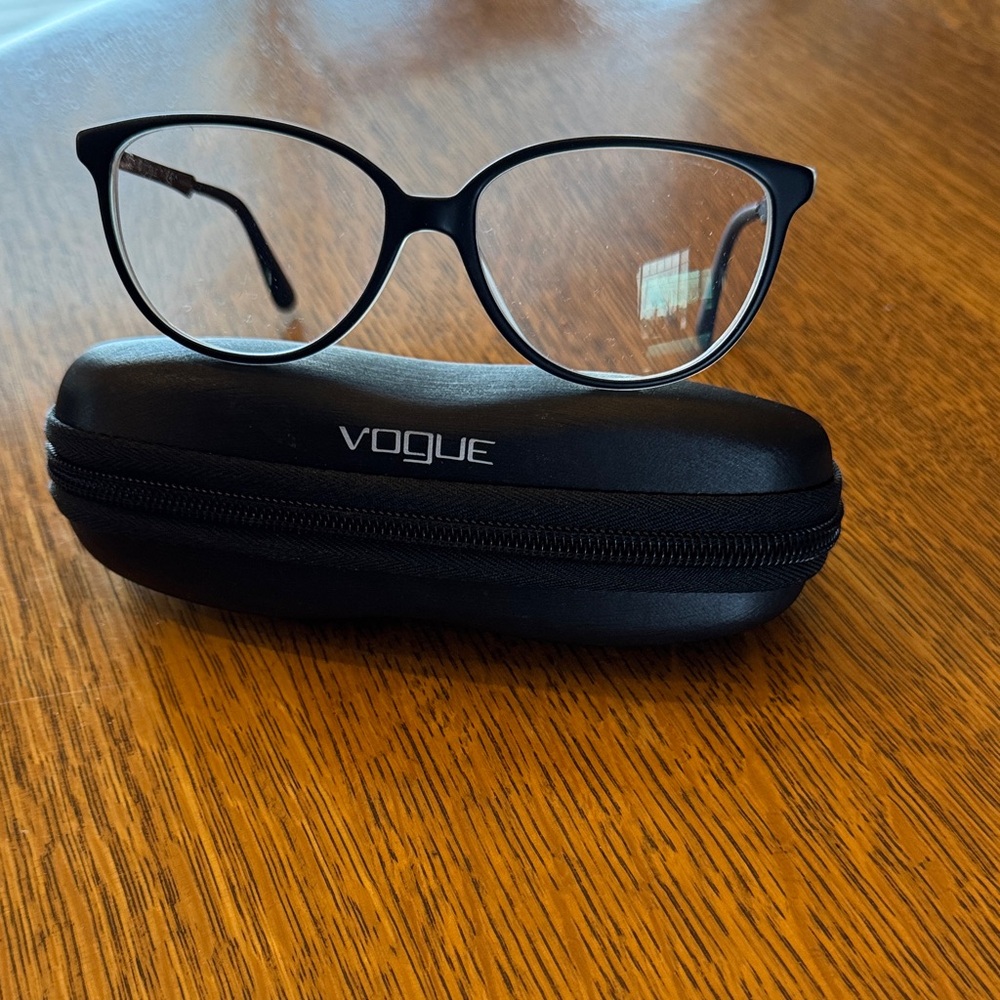 Vogue Women's Glasses in Sleek Black Frames